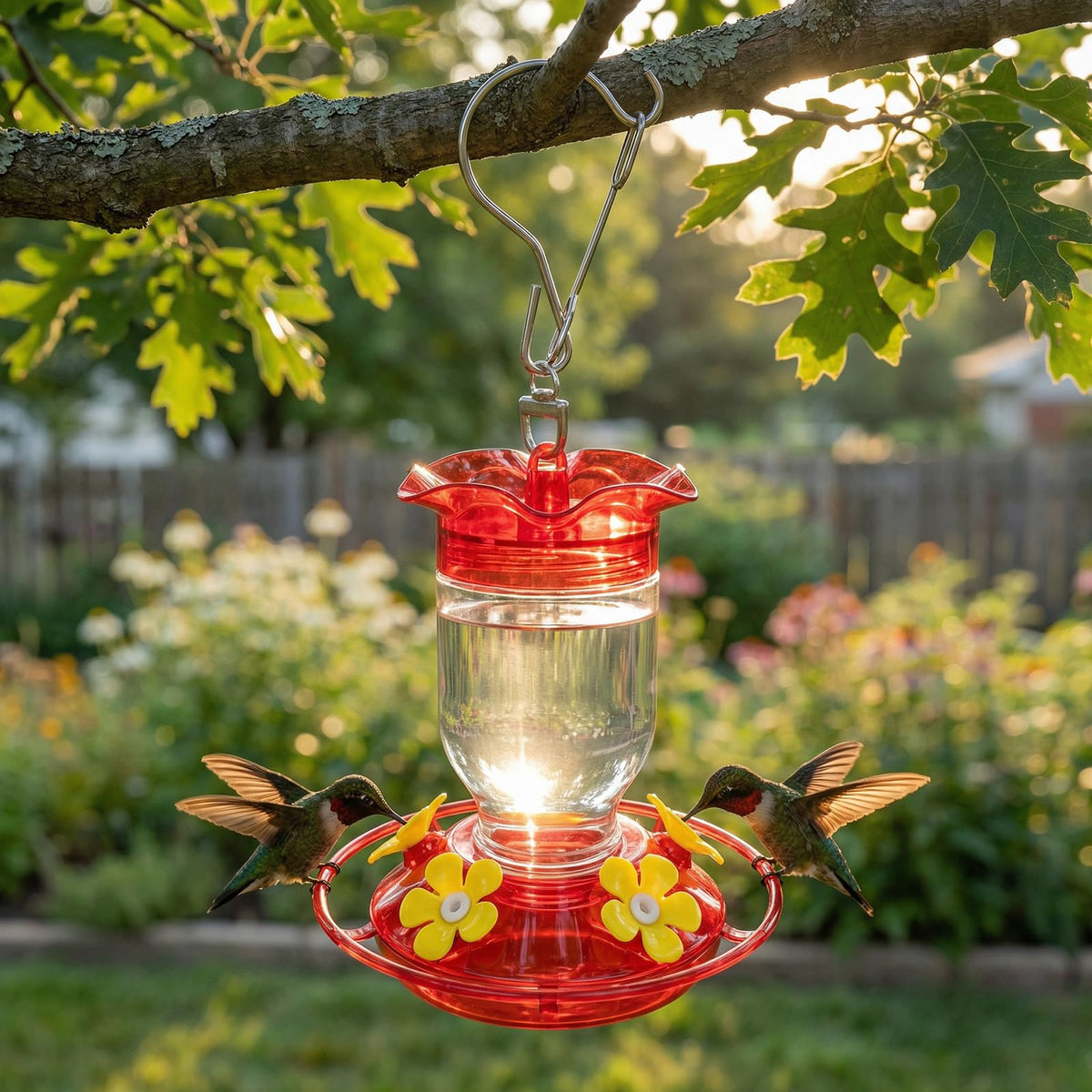 Zelpont sturdy hanging hook keeps the feeder stable outdoors