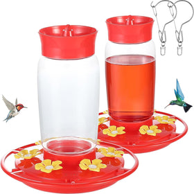 Zelpont hummingbird feeder with wide mouth for easy cleaning and fast nectar refills.