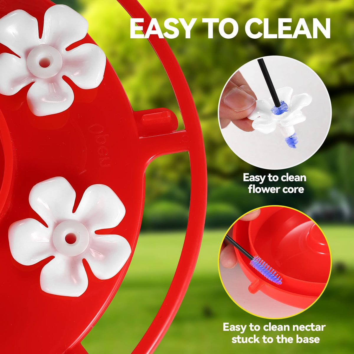 One-click installation to replace flowers quickly