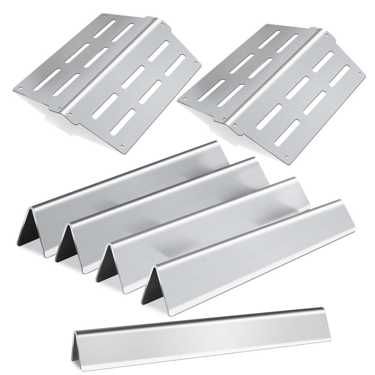 Zemibi flavorizer bars 5-pack top view for Weber Genesis 300 Series.