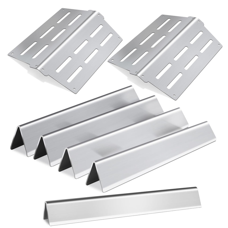Zemibi flavorizer bars 5-pack top view for Weber Genesis 300 Series.