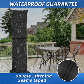 Zenicham elastic-hem and bottom drawstring ensure snug coverage