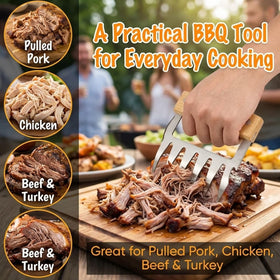 ZenithShine gift-ready meat claws ideal for barbecue enthusiasts and celebrations