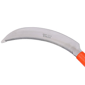 Zenport K208P harvest sickle with plastic handle suits food-safe use.