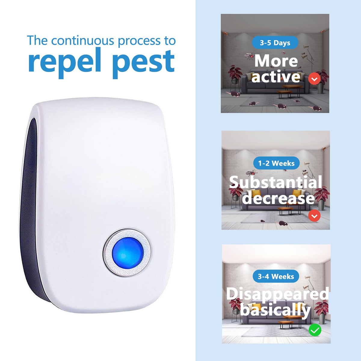 Plug-and-use design enables fast setup in any room.