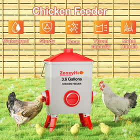 ZenxyHoC anti-roost cone designed to keep feed dry