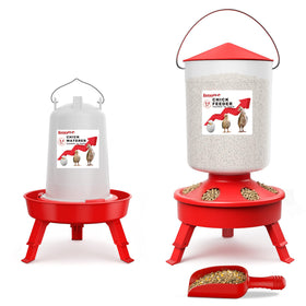 ZenxyHoC top-fill feeder for chicks with easy refills and reduced waste.
