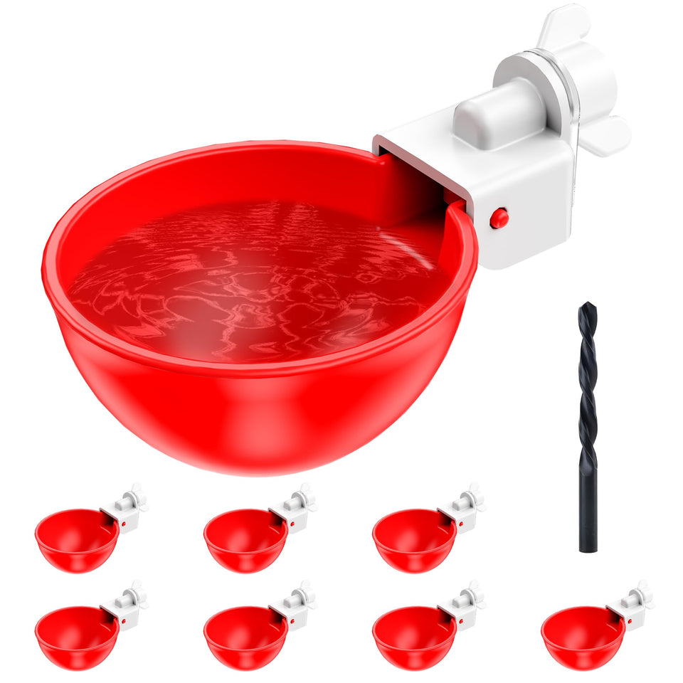 ZenxyHoC chicken waterer cups assembly for quick setup and installation