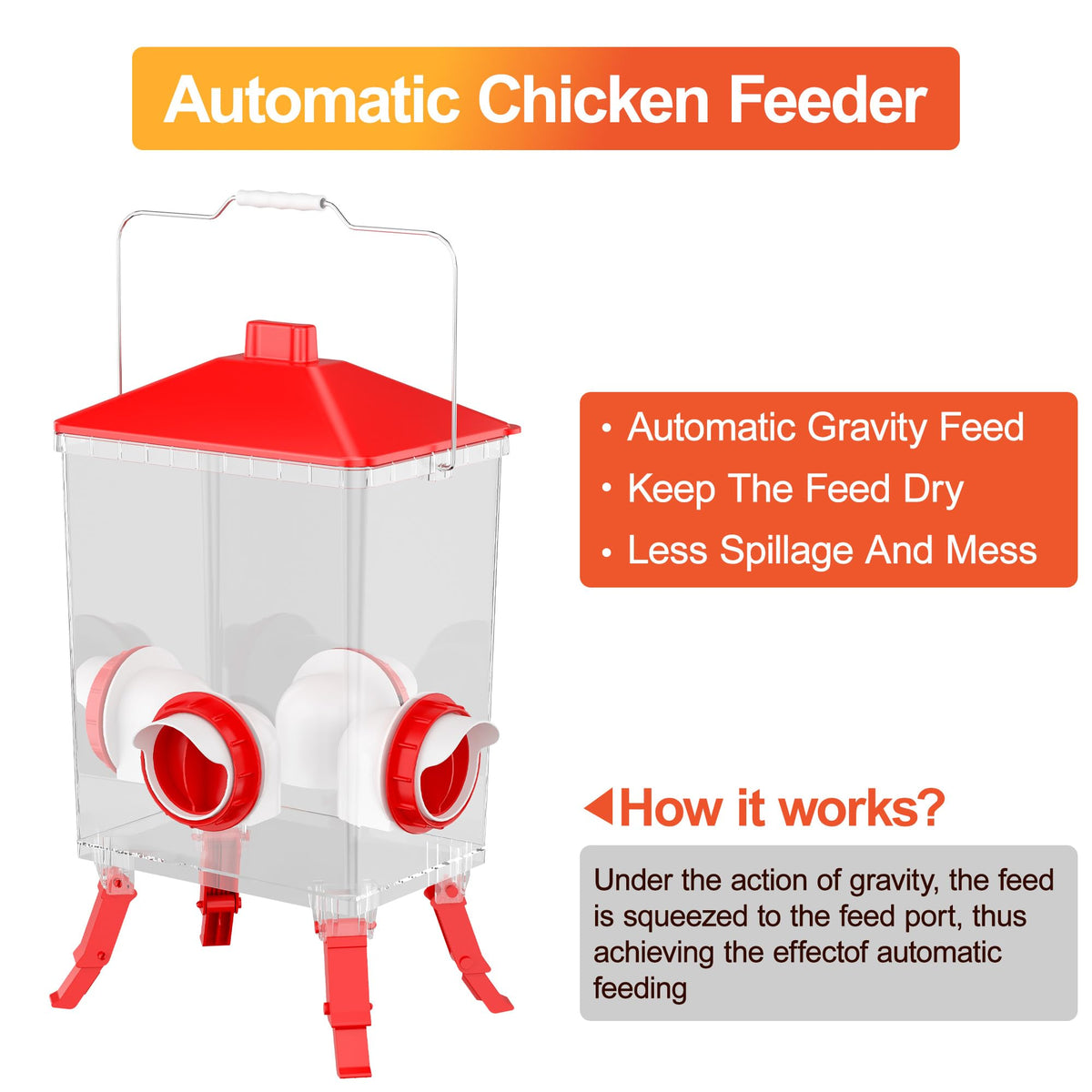 ZenxyHoC ready-to-assemble feeder with pre-drilled holes for quick setup