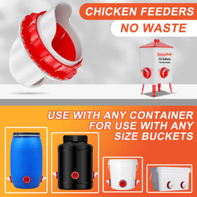 ZenxyHoC feeder with rubber rings shows complete accessory kit.