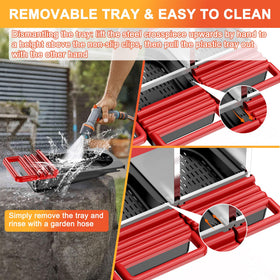 ZenxyHoC slanted roof design helps keep the nesting area cleaner.