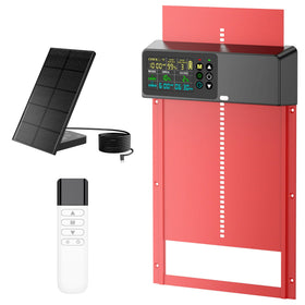 ZenxyHoC solar-powered chicken coop door main unit enabling automatic operation for busy keepers