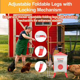 ZenxyHoC weather-sealed lid protects feed from rain