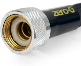 Zero-G 25-foot black hose, easy to maneuver in tight spaces.