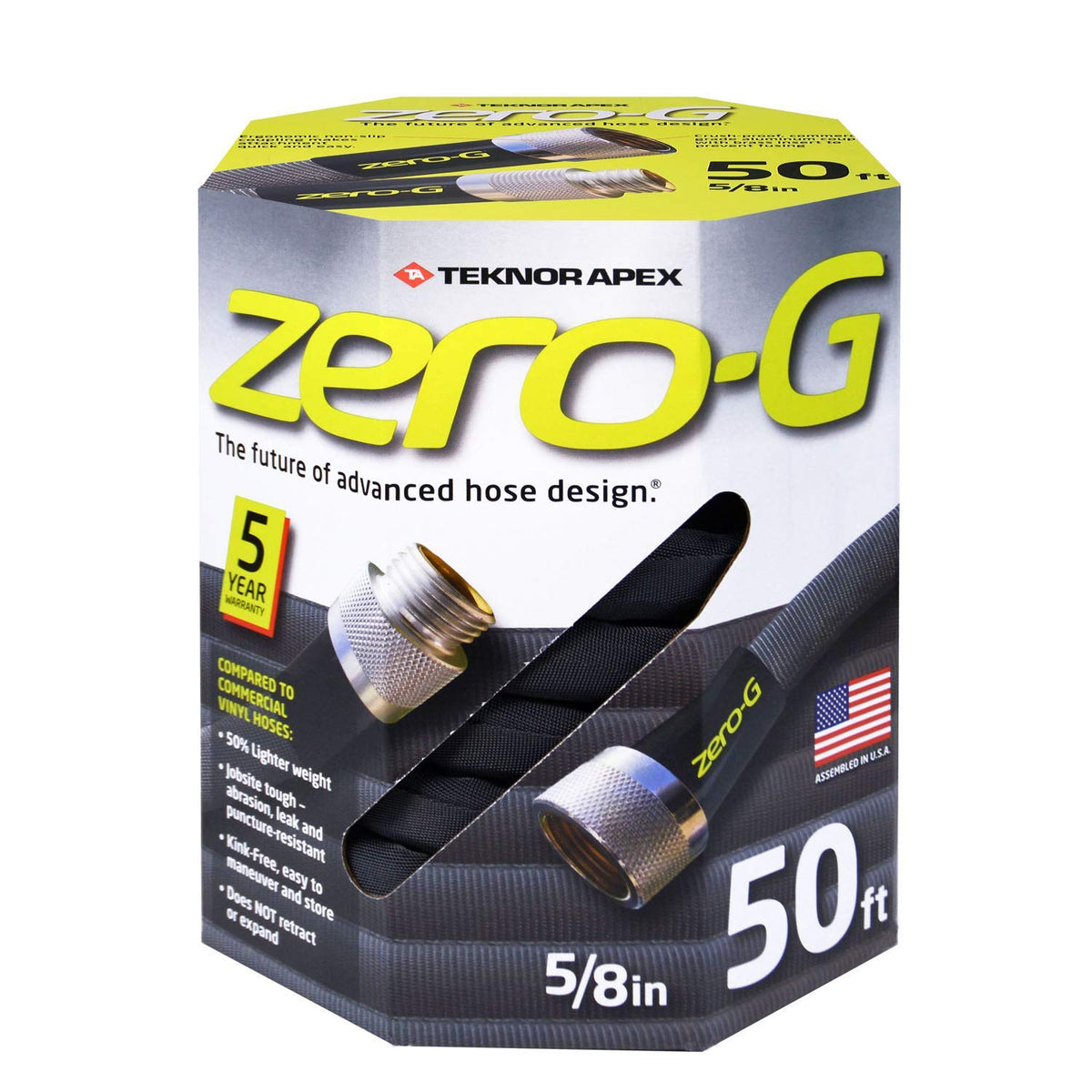 Zero-G 4001-50 assembled in the USA reflects quality manufacturing.