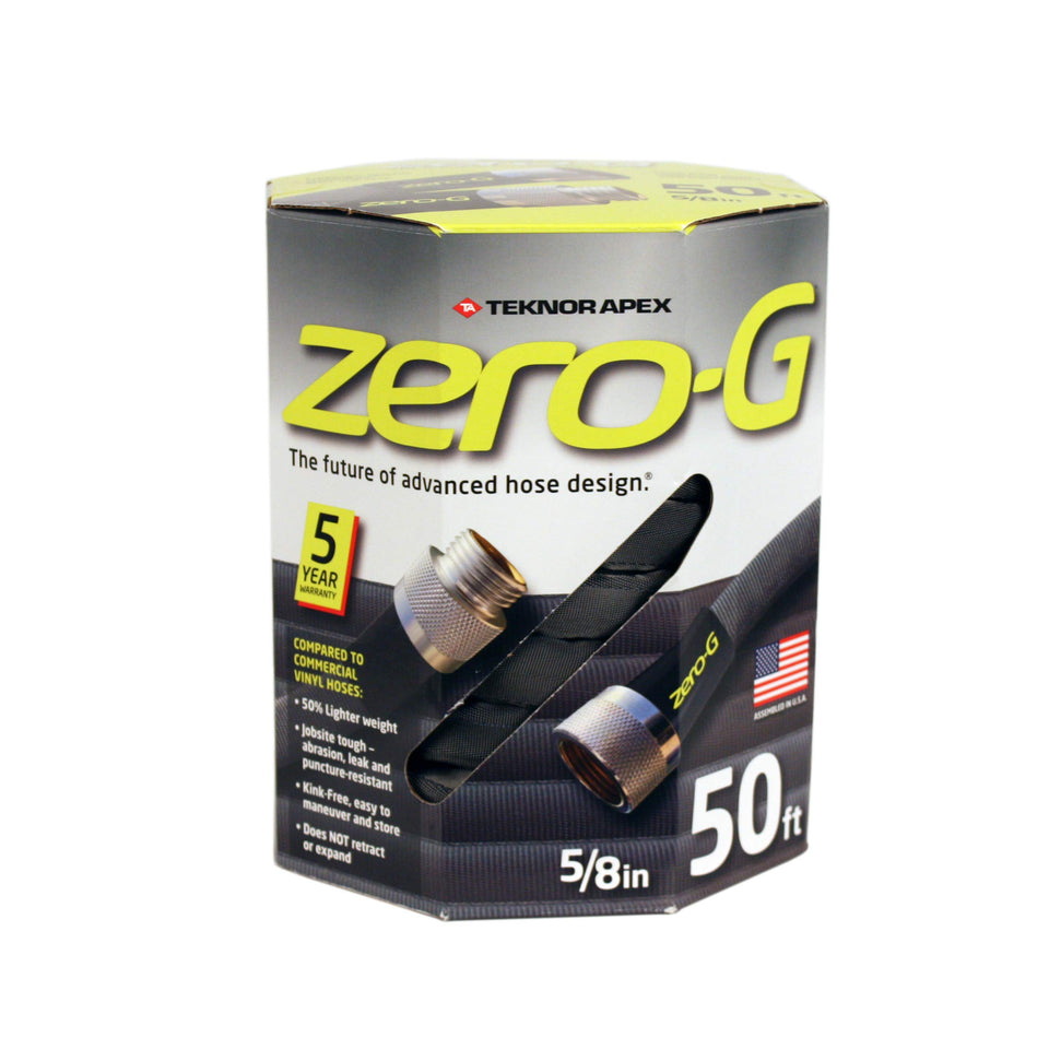 Zero-G 4001-50 lightweight hose for easy garden watering and reduced fatigue.