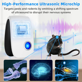Zerobugeasy 3D surround speakers deliver frequency conversion to deter pests