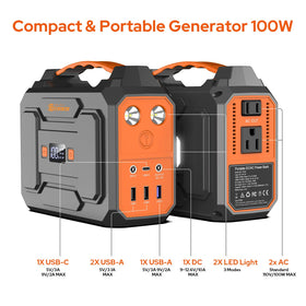 ZeroKor AC outlets and USB ports for versatile device charging