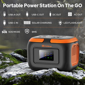 ZeroKor power station LED flashlight ready for emergencies and night use