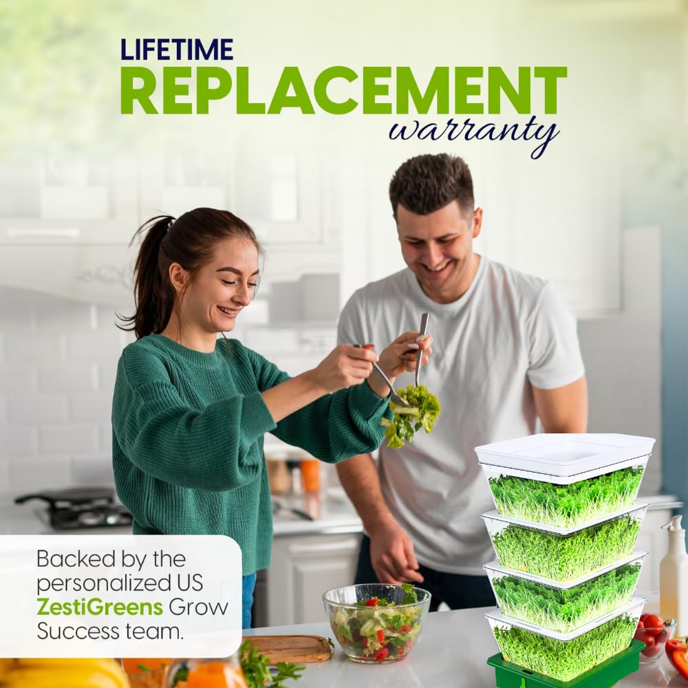 ZESTIGREENS BPA-free food-grade materials ensure safe kitchen use