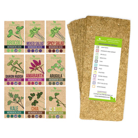 ZESTIGREENS hemp mats for reliable microgreens germination and water wicking