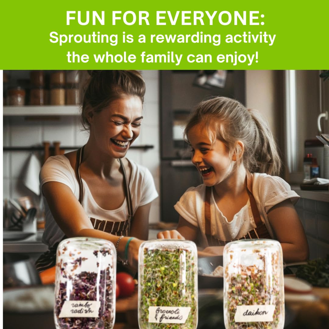 ZestiGreens sprouting tray setup for even germination and harvest.