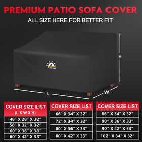Zettum easy-on-off cover being placed over furniture.