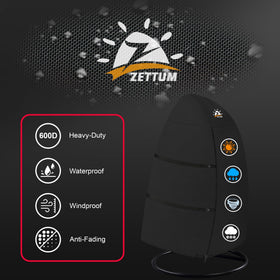 Zettum Egg Chair Cover fits chairs up to 70 inches tall.