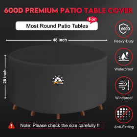 Zettum 600D closeup shows heavy-duty waterproof coating for outdoor protection