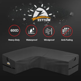 Zettum easy-on, easy-off cover saves time protecting furniture