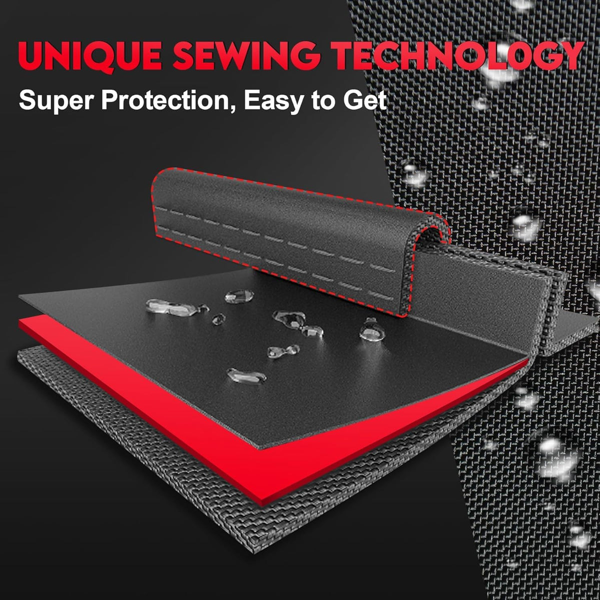 Zettum six-seater sofa cover fits left-facing layouts for protection