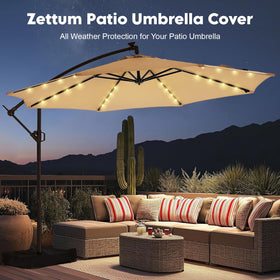 Zettum outdoor cover breathable fabric helps moisture escape.