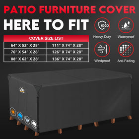 Zettum cover shown with easy on off design for quick setup