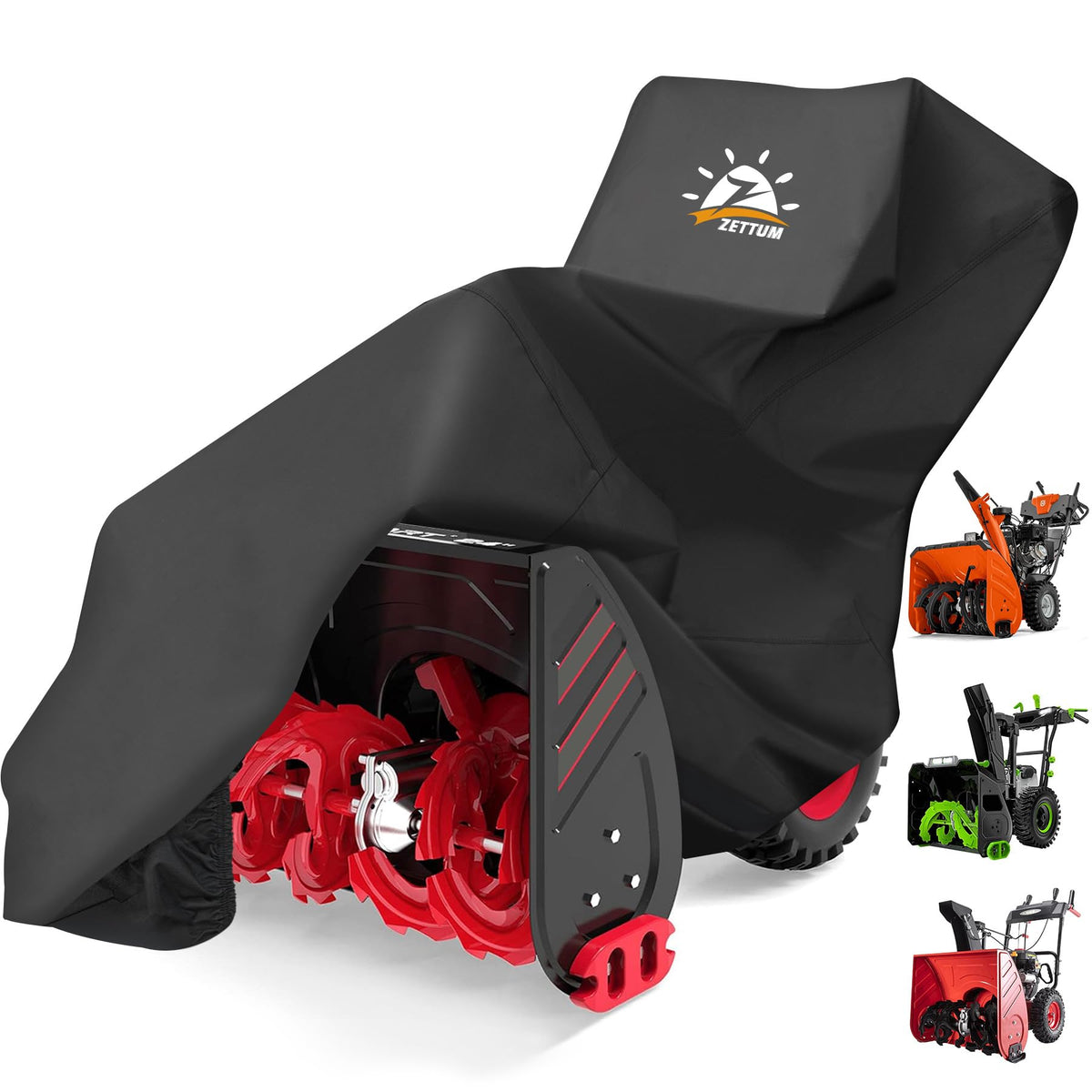 Zettum Snow Blower Cover universal fit protecting diverse models from weather