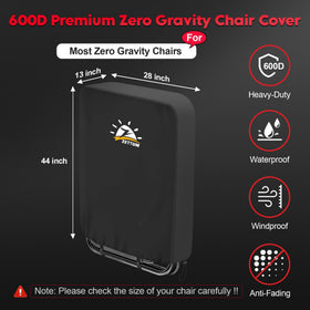 Zettum heavy-duty 600D material protects outdoors while remaining breathable.