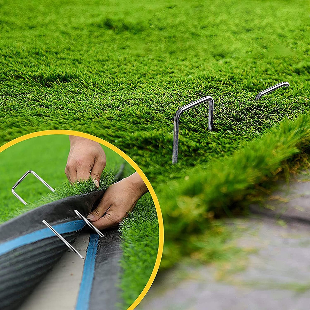 Zevlux fencing anchors help create tidy garden borders with confidence.
