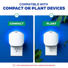 ZEVO compact refill adhesive detail highlights safe indoor use