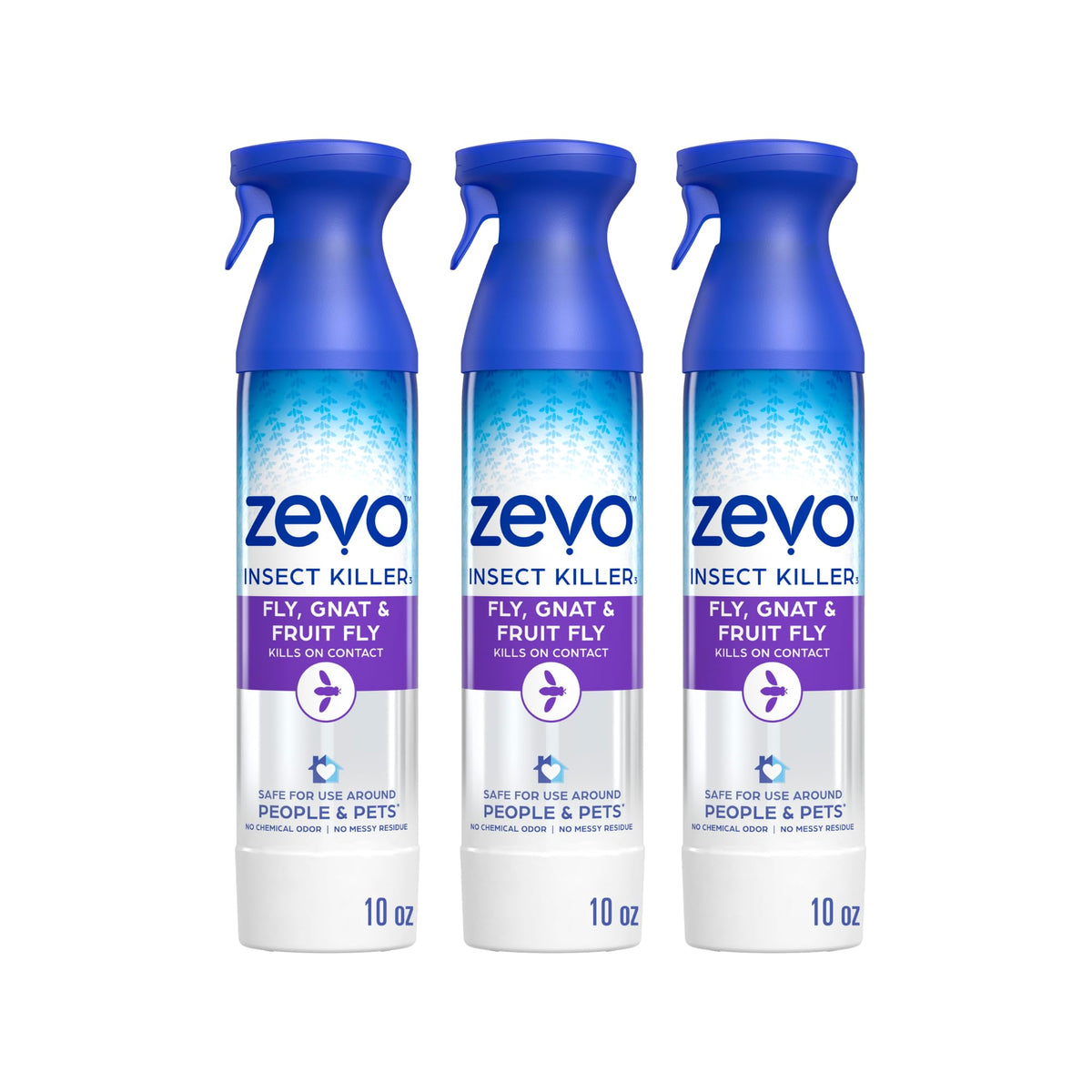 ZEVO flying insect spray bottle ready to protect indoor spaces.