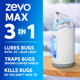 ZEVO MAX refill cartridge ready to replace and keep gnats at bay.