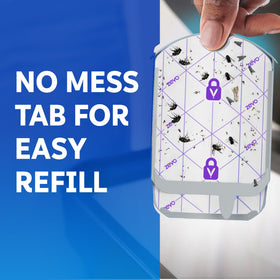 ZEVO refill cartridges ideal for bathroom use to reduce pests quietly.