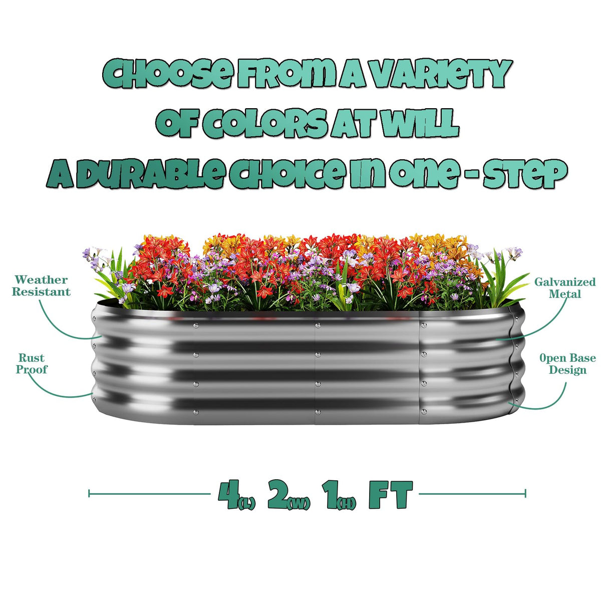 ZFHgarden open-base design enabling better root airflow and drainage