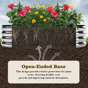 Lightweight frame enables effortless relocation to optimize sun exposure.