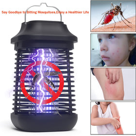 ZFITEI bug zapper 4200V grid delivering effective insect capture