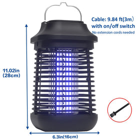 ZFITEI bug zapper covers up to 80 sqm for patios and yards