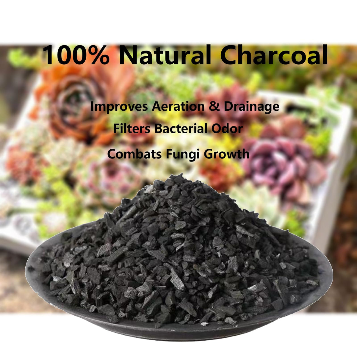 ZFYOUNG activated charcoal acts as a nutrient sponge for improved availability.