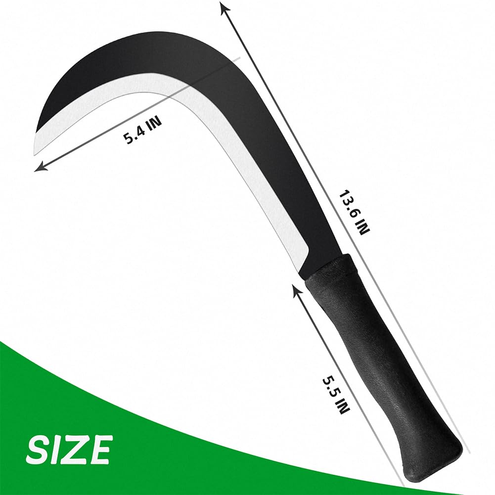 Z & G Handheld Small Sickle for quick trimming and grass cutting.