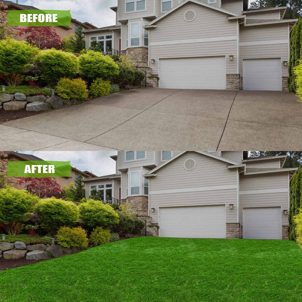 ZGR Home&Garden fade-resistant grass keeps color vibrant in sun