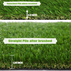 ZGR Home&Garden pet-friendly synthetic grass suitable for dogs and kids