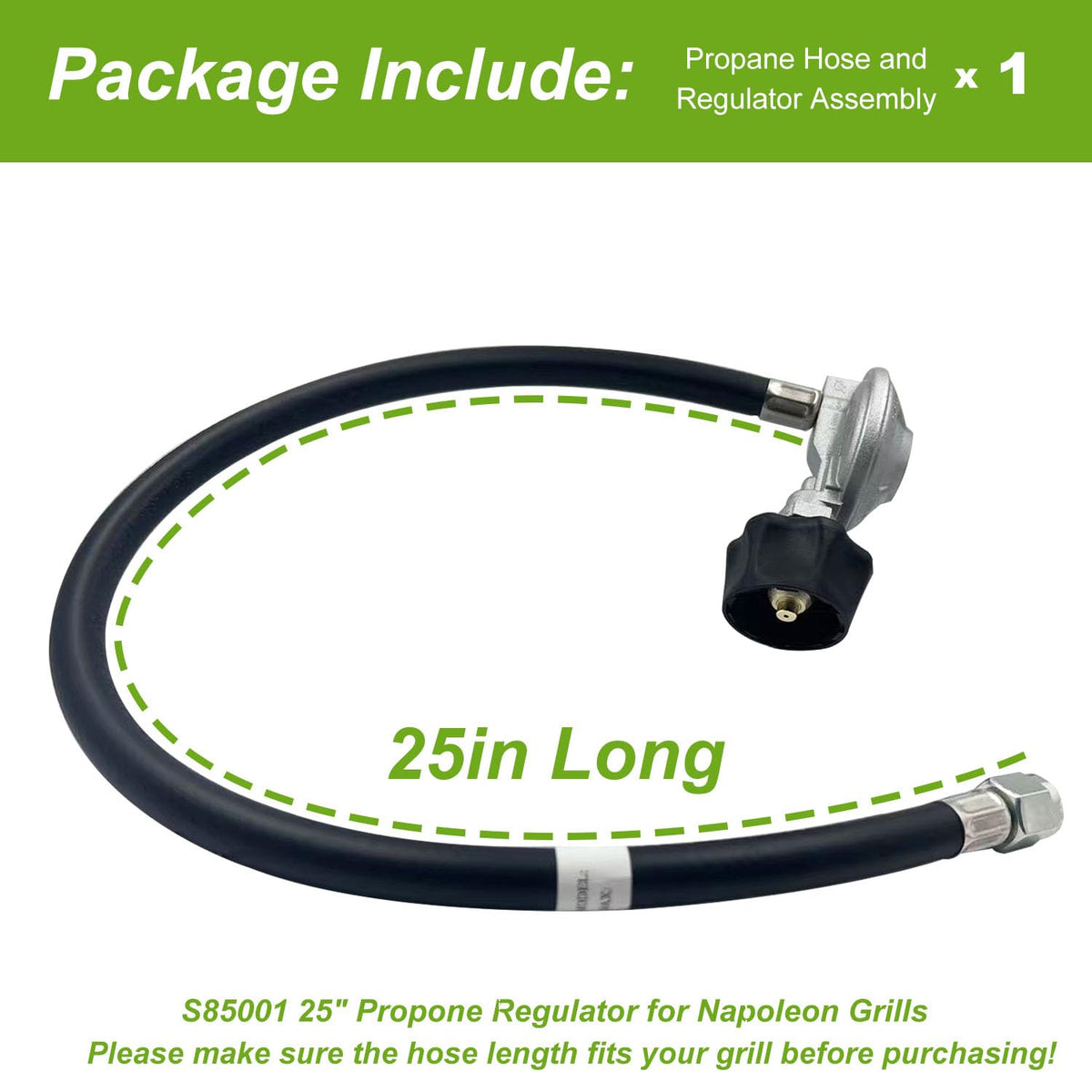 ZGTools S85001 Type-1 QCC1 connection ensures a secure propane tank fit.