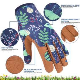 Zhamate two-pair gardening gloves pack offers versatile coverage for different tasks